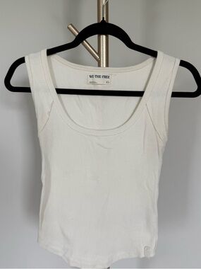 We The Free Women's Cream Rib Tank Top